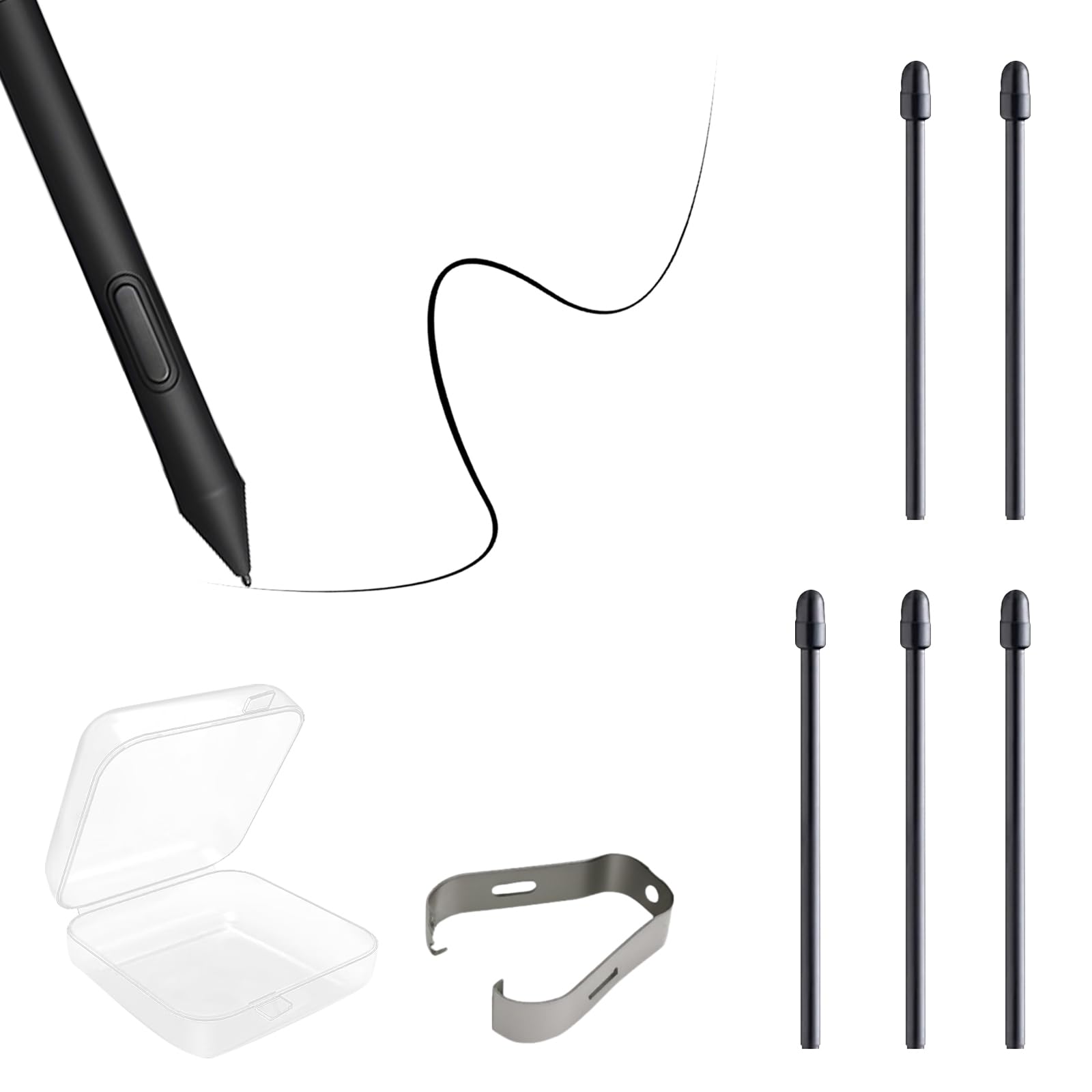 Amazon.co.jp: Wacom One 用 スタイラスペン 替え芯 交換ツール付き